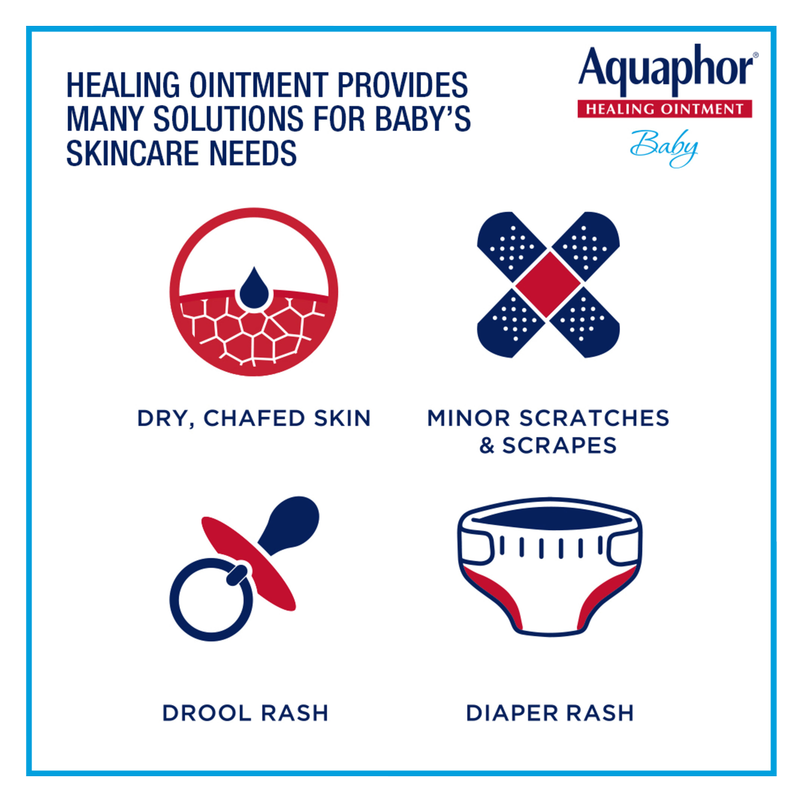 Aquaphor Baby Advanced Therapy Healing Ointment Skin Protectant 3oz