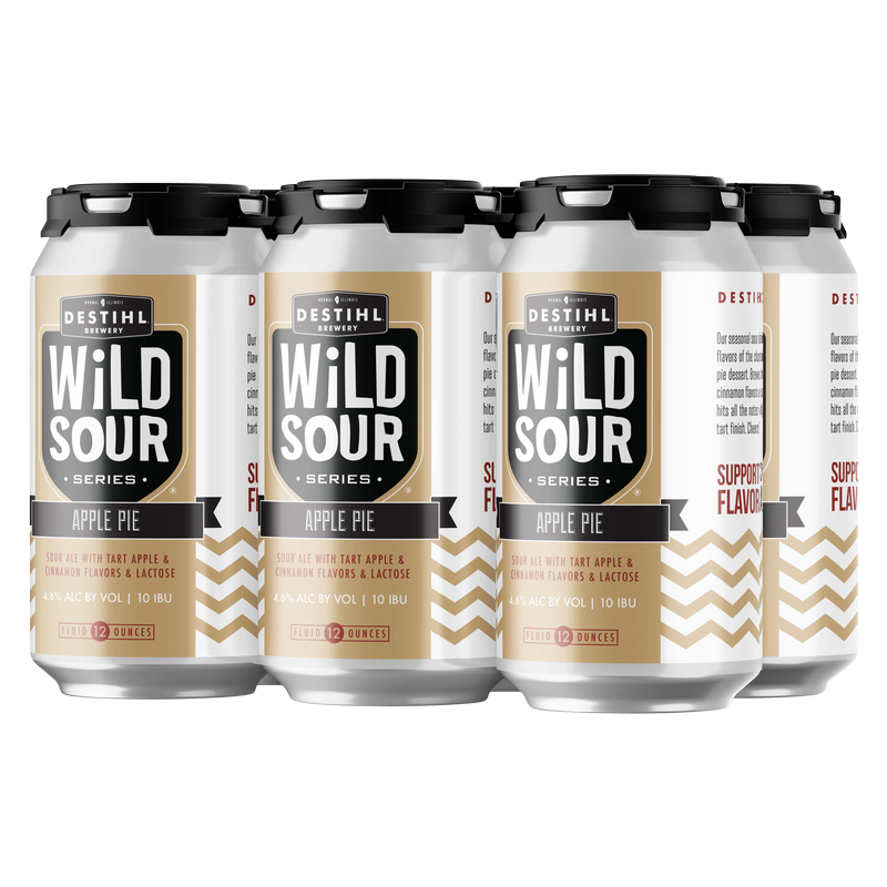 Destihl Brewery Wild Sour Series - Apple Pie 6pk 12oz Cans
