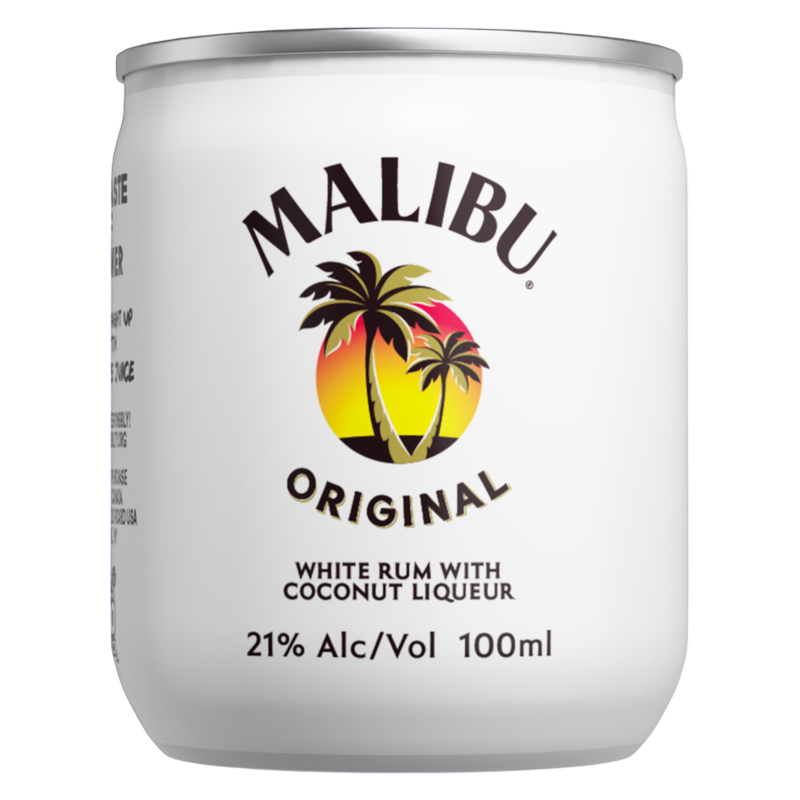 Malibu Coconut Flavored Rum 100ML