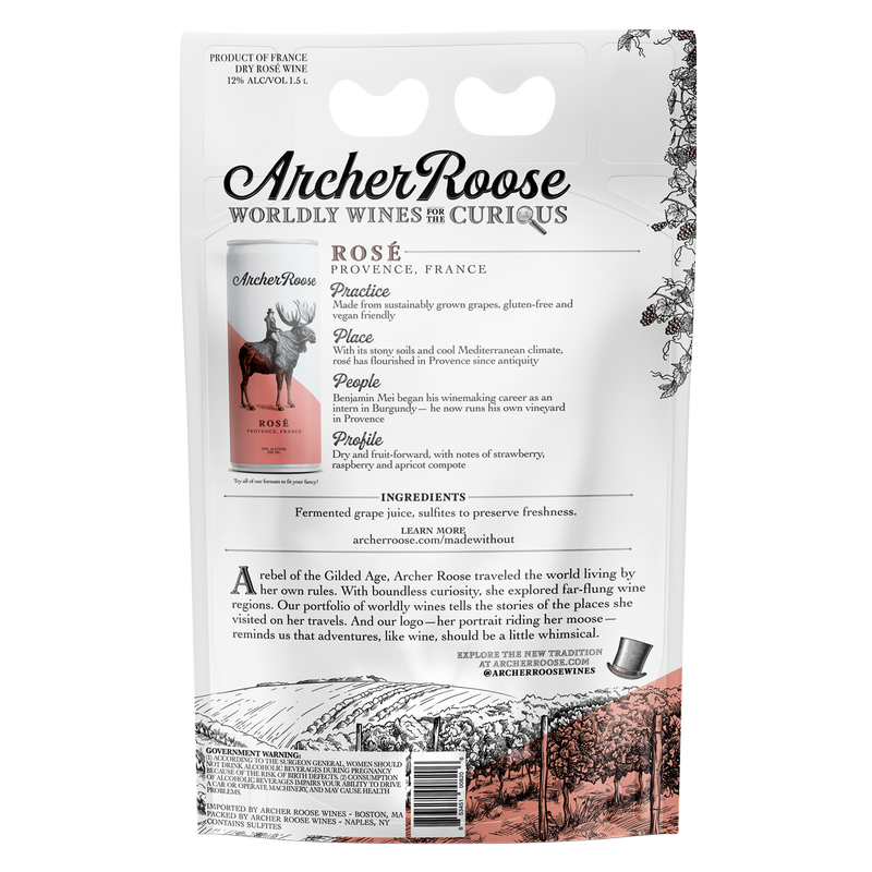 Archer Roose Rosé 1.5L Bag