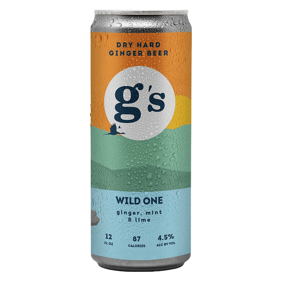 G's Hard Ginger Beer Wild One Mint and Lime (16 OZ CAN)