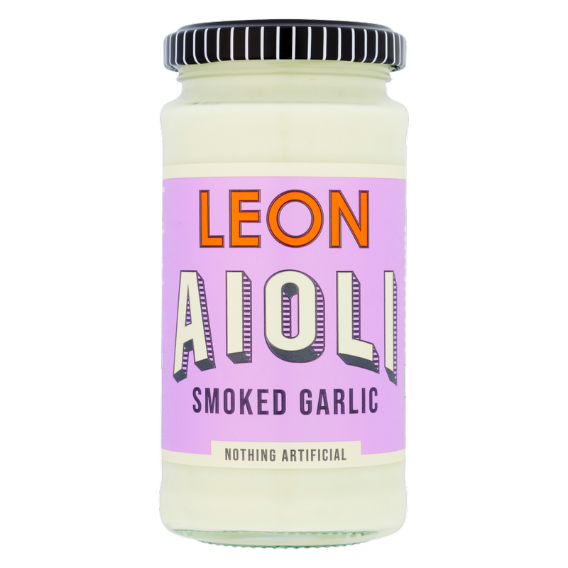 Leon Smoked Garlic Aioli, 240ml