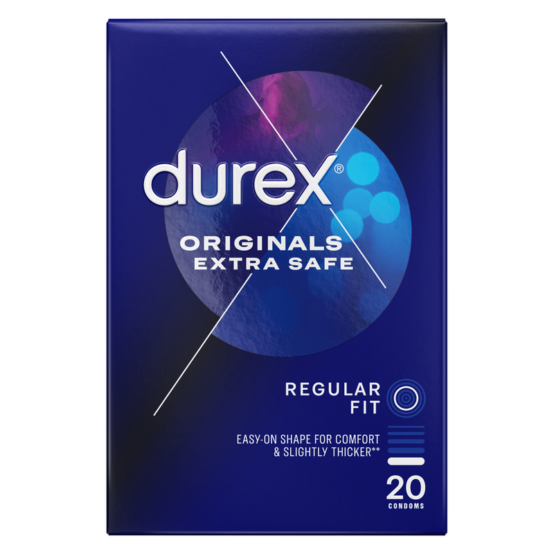 Durex Originals Extra Safe Condoms, 20pcs