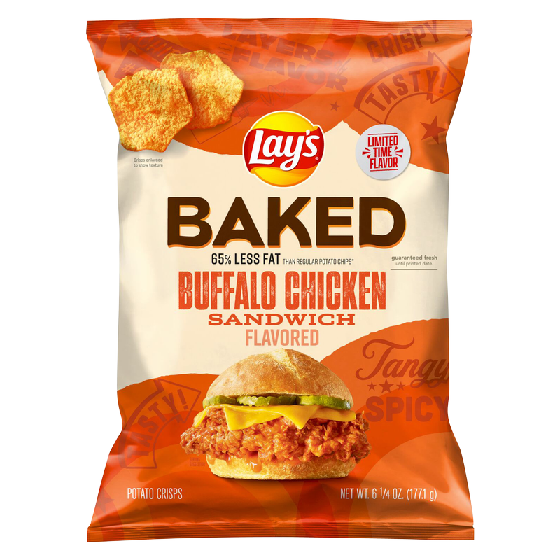 Baked Lay's Buffalo Chicken Potato Chips 6.25oz