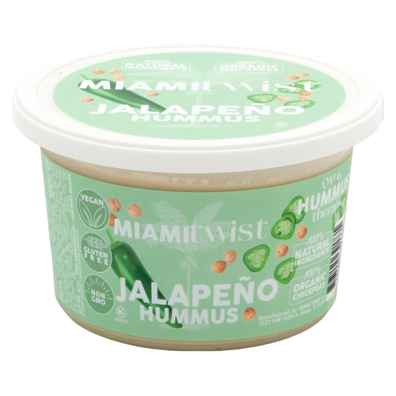 Miami Twist Jalapeno Hummus - 10oz