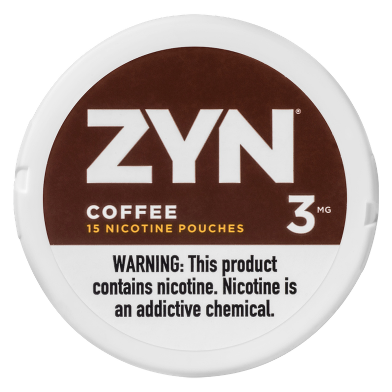 ZYN Nicotine Pouches Coffee 3mg Tin