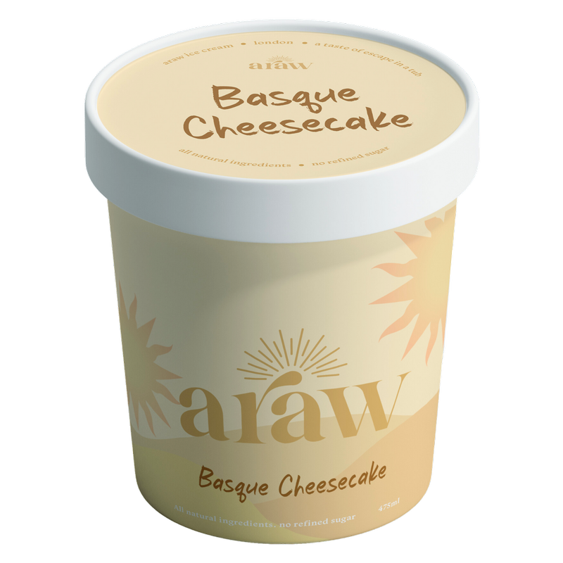 Araw Basque Cheesecake Ice Cream, 475ml