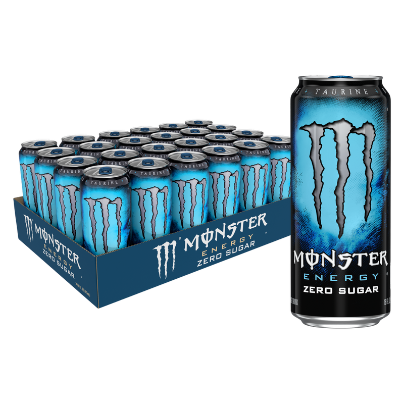 Monster Energy Zero  Sugar 24 pack 16oz Can