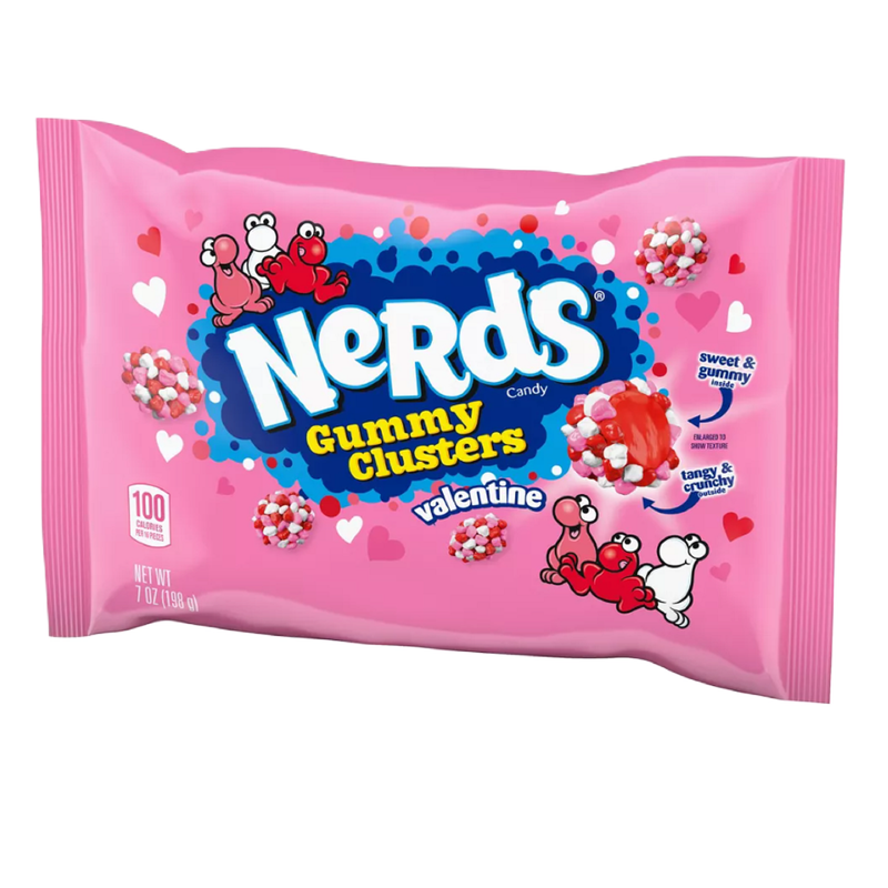 Nerds Valentine Gummy Clusters 7.0oz