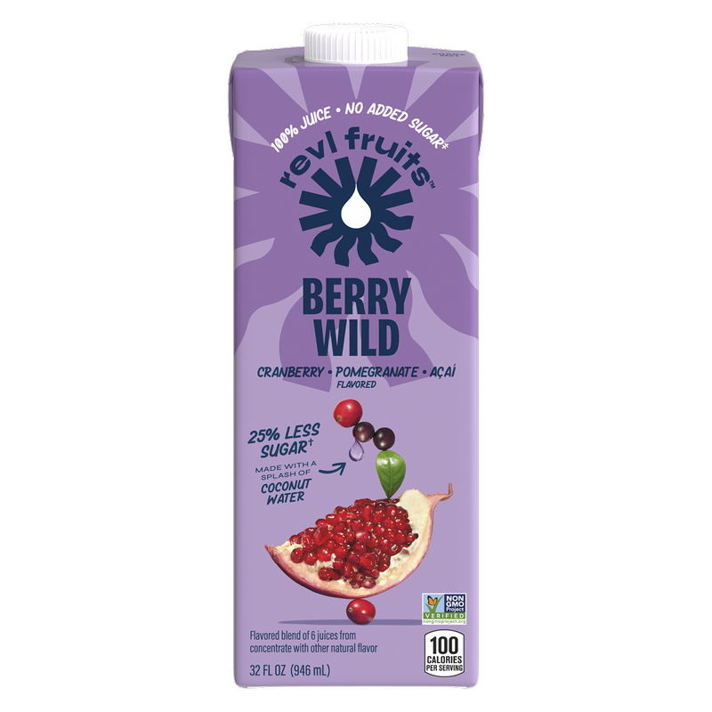 REVL Fruits 100% Juice Berry Wild 32oz