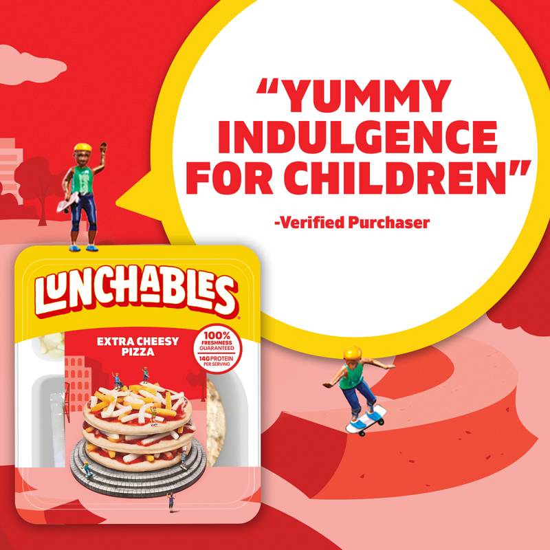 Lunchables Extra Cheesy Pizza - 4.2oz