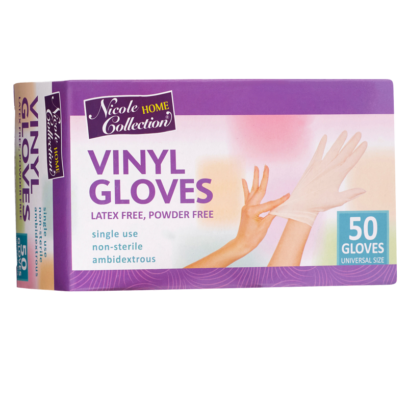 Single Use Vinyl Gloves 50ct