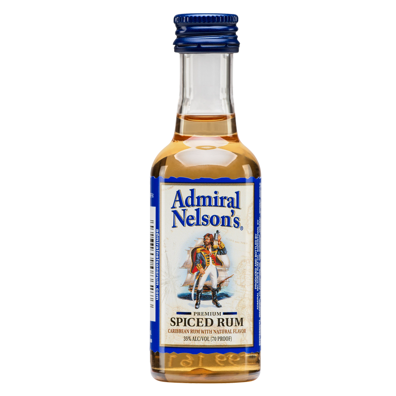 Admiral Nelson Spiced Rum 50ml (70 Proof)