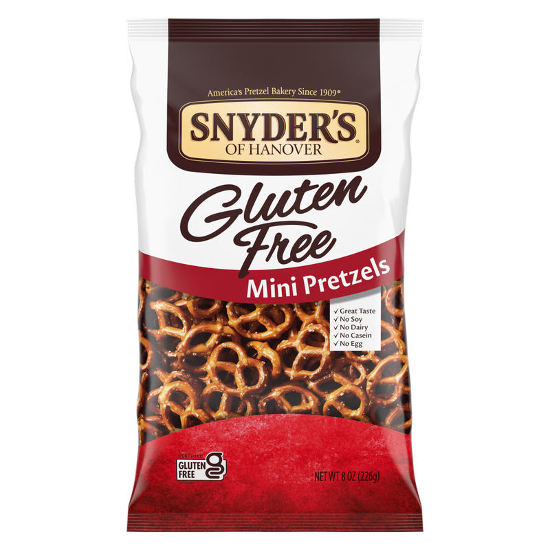 Snyder's Gluten Free Mini Pretzels 8oz