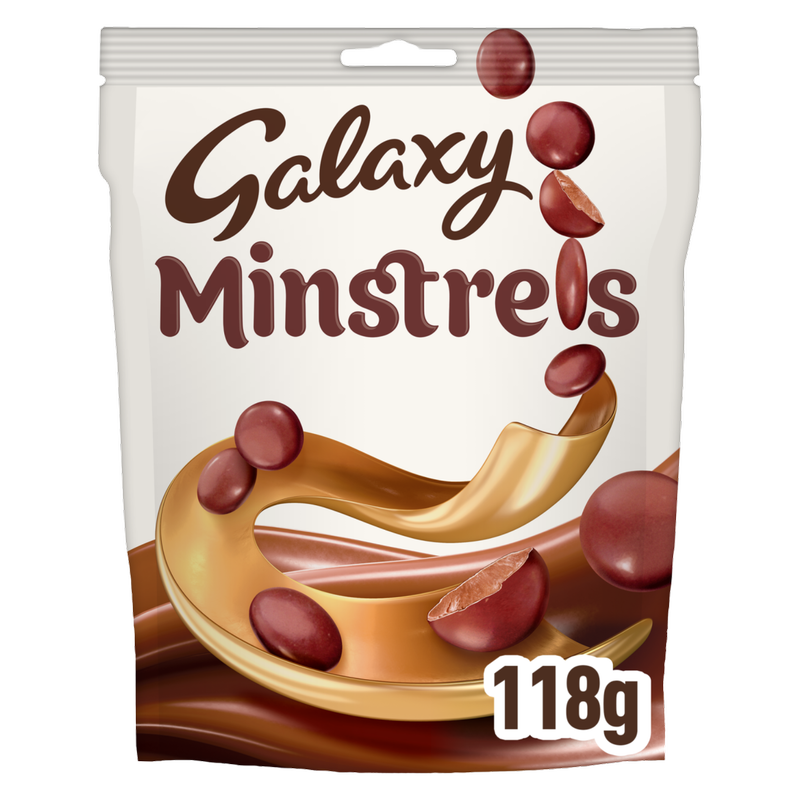 Galaxy Minstrels Chocolate Pouch, 118g