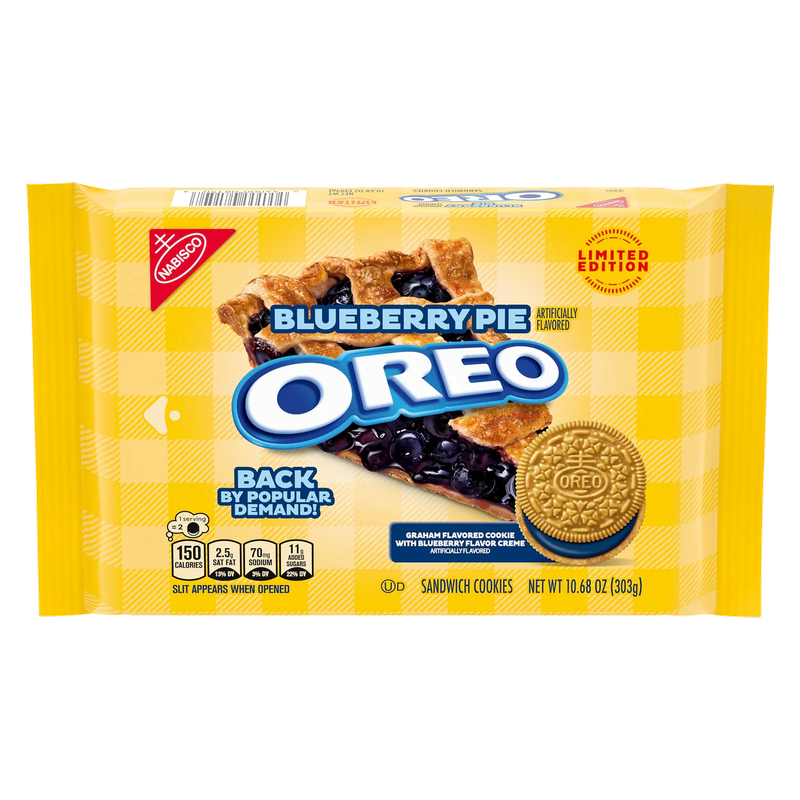 Oreo Blueberry Pie 12ct, 10.68 oz