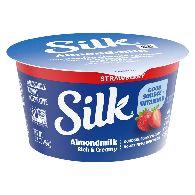 Silk Strawberry Almond Milk Yogurt Alternative - 5.3oz