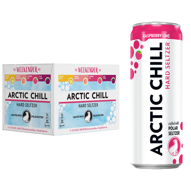 Arctic Chill Weekender Mix Pack Hard Seltzer 12pk 12oz Can 5.0% ABV