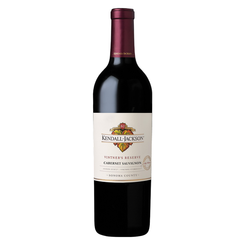 Kendall-Jackson Vintner's Reserve Cabernet Sauvignon Red Wine, 750ml
