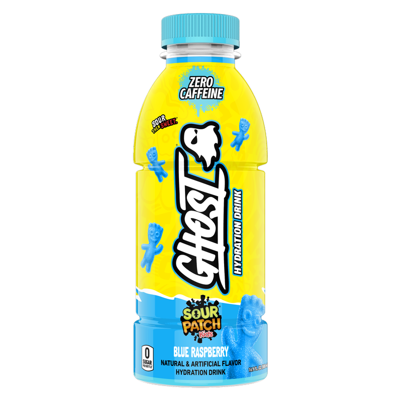 GHOST HYDRATION Sour Patch Kids Blue Raspberry