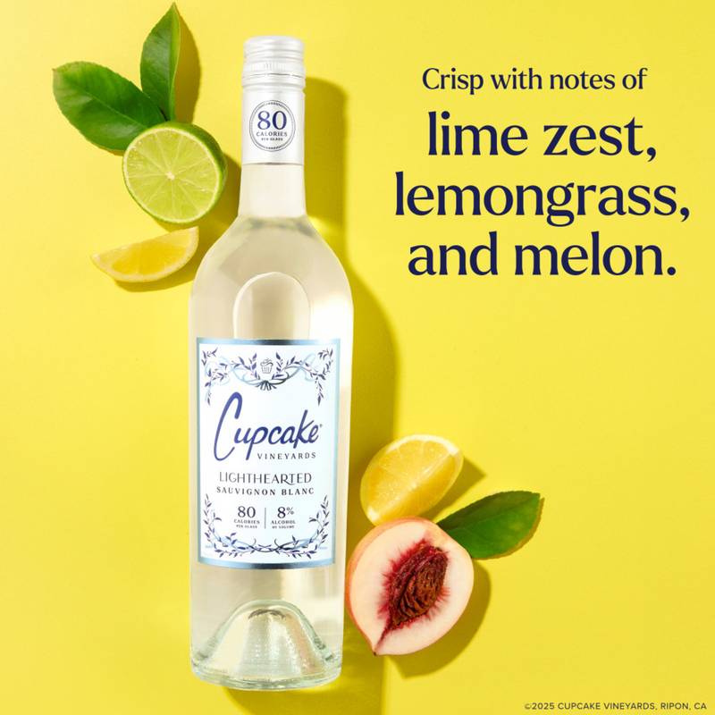 Cupcake Lighthearted Sauvignon Blanc 750ml 