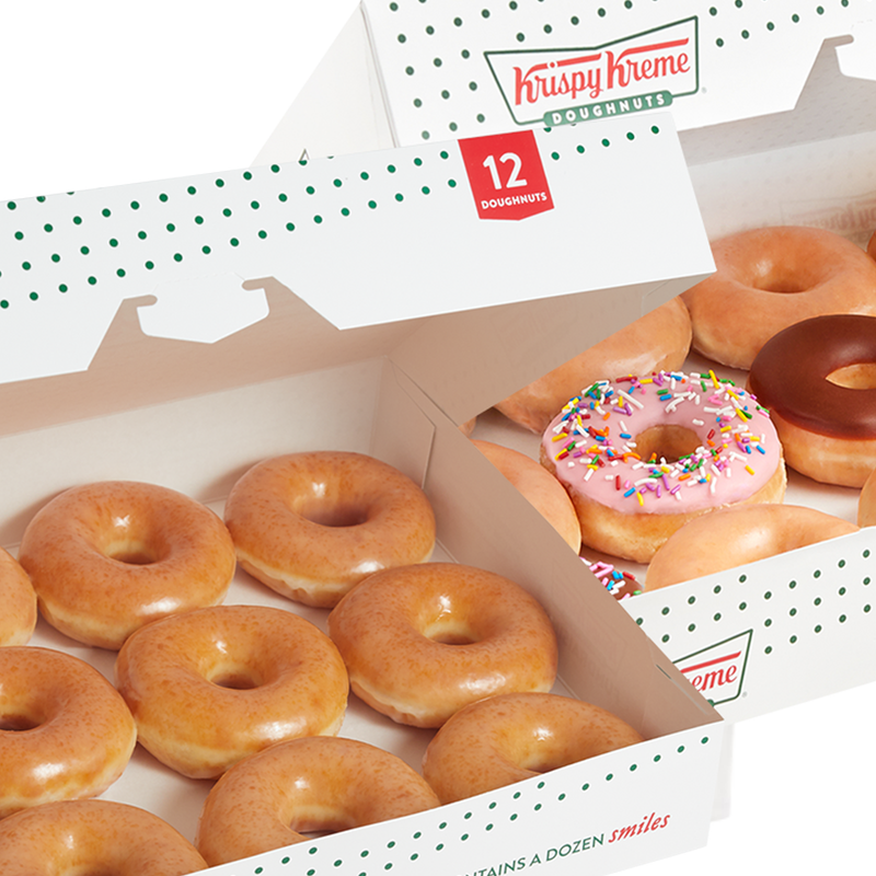 Krispy Kreme Original Glazed & Classic Assorted Double Dozen