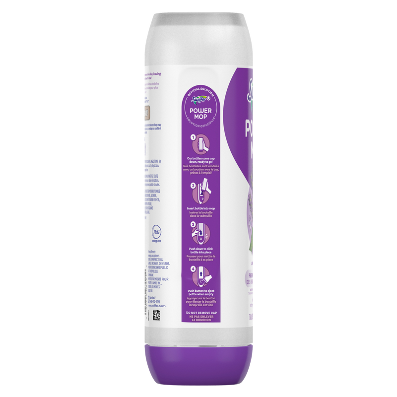 Swiffer PowerMop Floor Cleaning Solution in Lavender Scent 25.3 oz