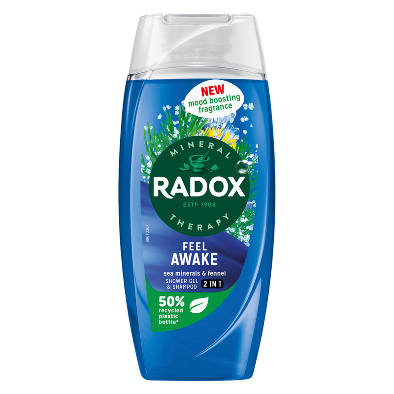 Radox Shower Gel Feel Awake, 225ml