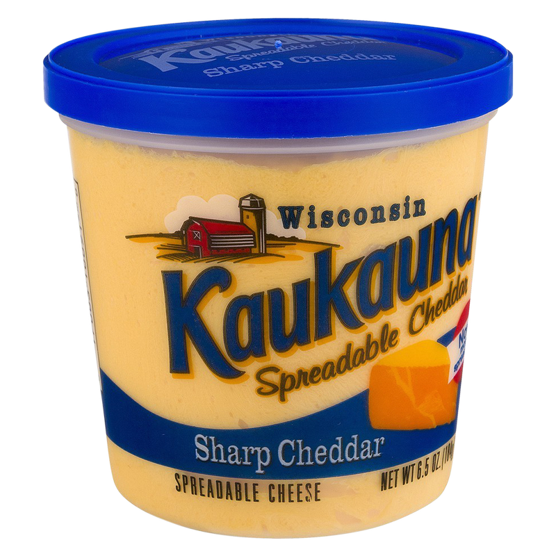 Kaukauna Sharp Cheddar Spreadable Cheese - 6.5oz