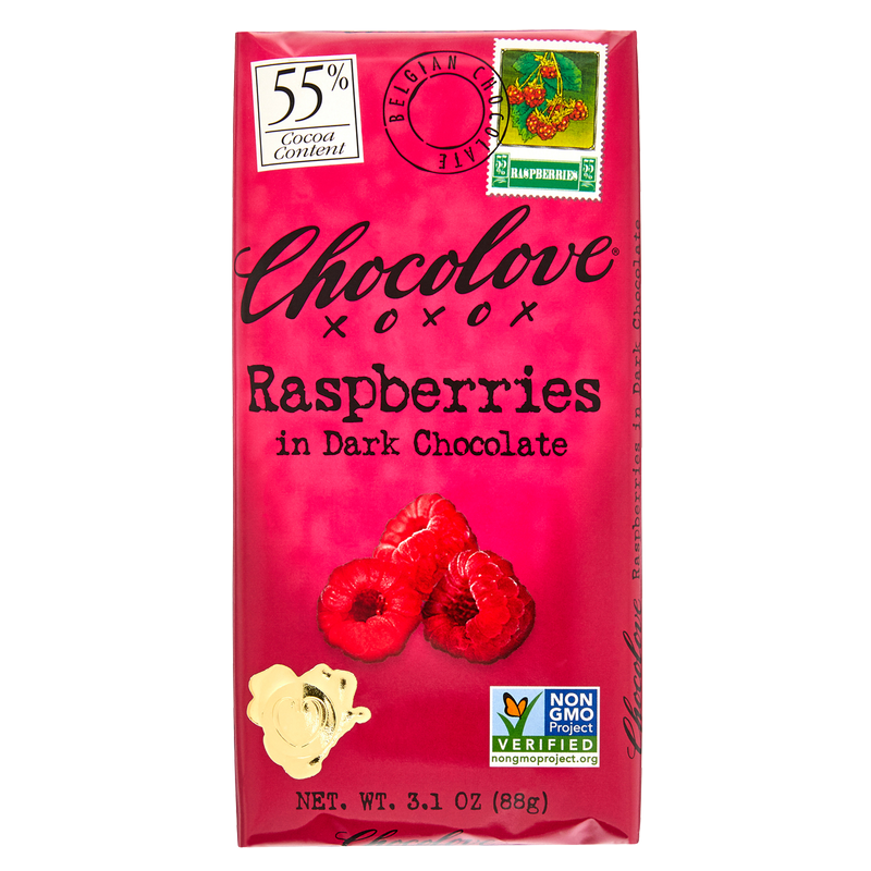 Chocolove Raspberry in Dark Chocolate 3.2oz