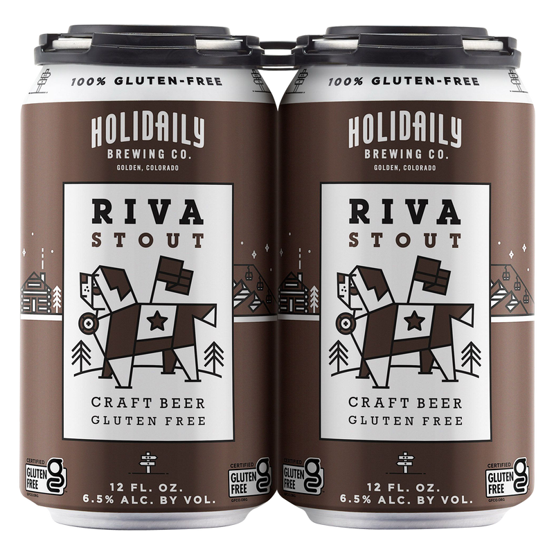 Holidaily Brewing Co. Riva Stout Gluten Free 4pk 12oz Cans