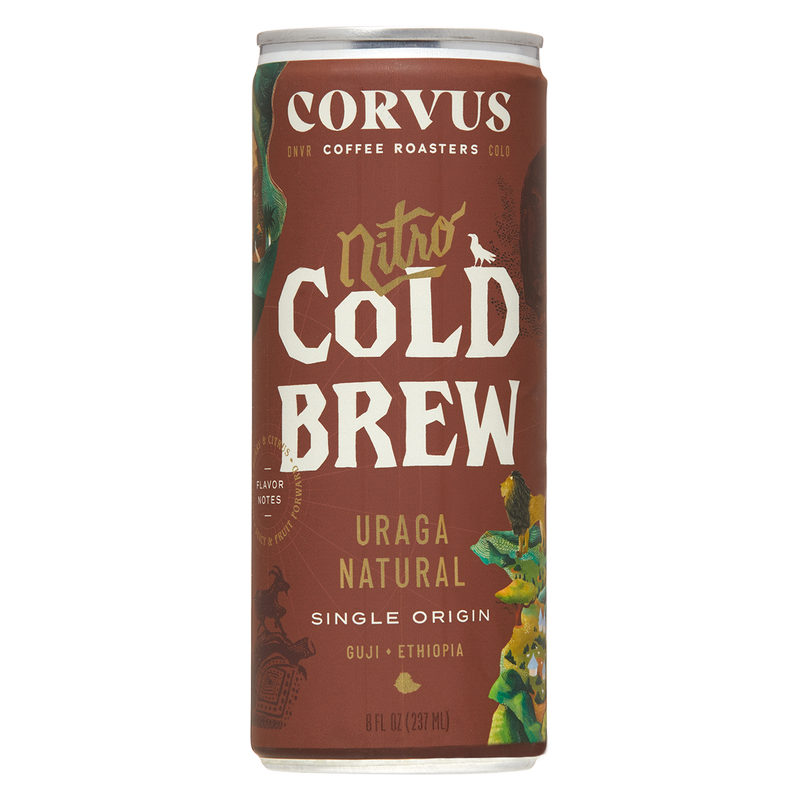 Corvus Nitro Cold Brew Uraga Natural 8oz Can