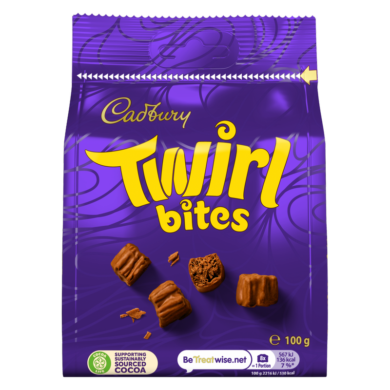 Cadbury Twirl Bites, 100g