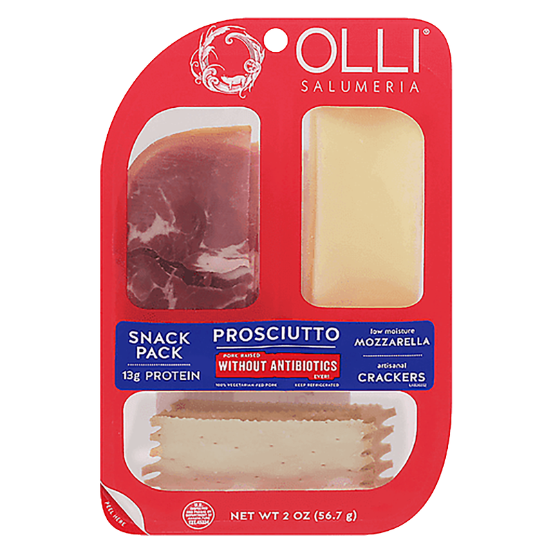 Olli Salumeria Prosciutto & Mozzarella Cheese Snack Pack - 2oz