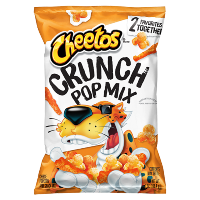 Cheetos Cheddar Crunch Pop Mix 7oz
