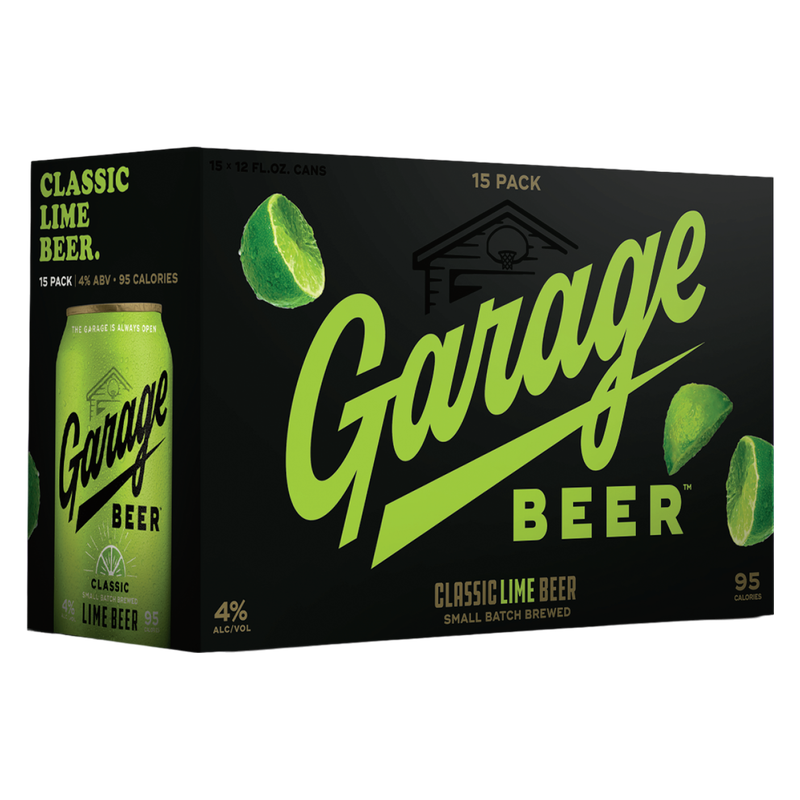 Garage Beer Classic Lime Beer 15pk 12oz 4% ABV