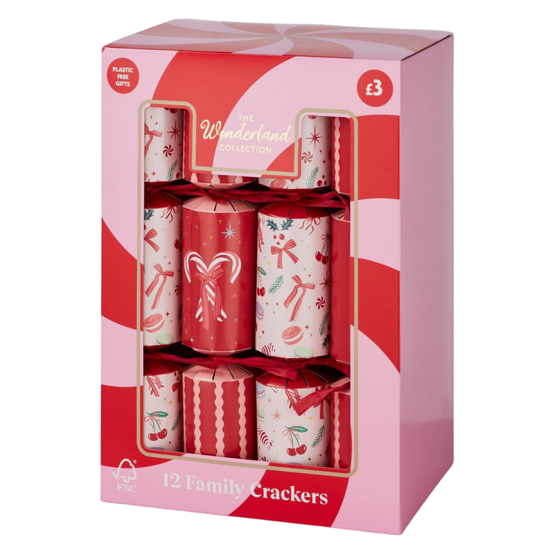 Morrisons Merry Christmas Family Crackers, 12pcs