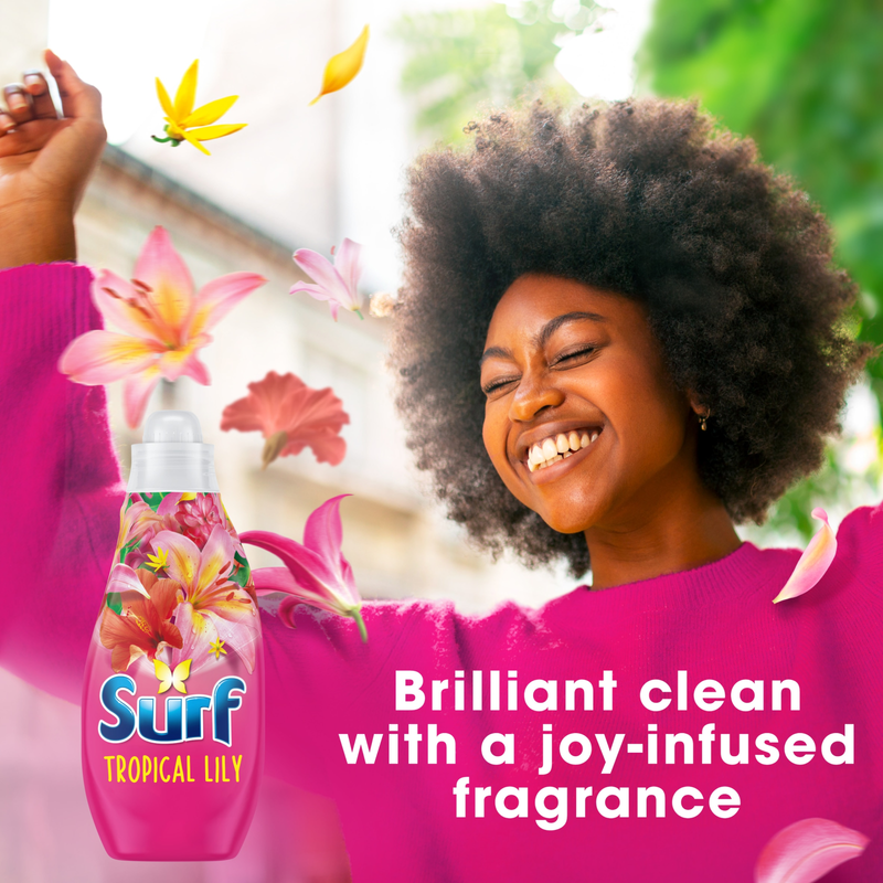 Surf Tropical Lily Laundry Liquid 24 Washes, 648ml