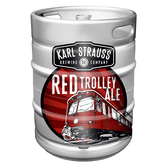 Karl Strauss Red Trolley Ale (15.5 GAL KEG)