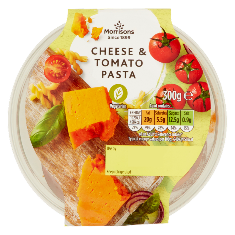 Morrisons Cheese & Tomato Pasta, 300g