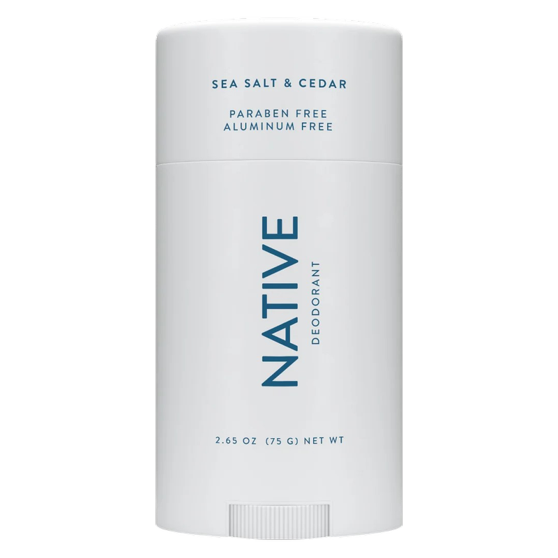 Native Sea Salt & Cedar Deodorant, 2.65 oz