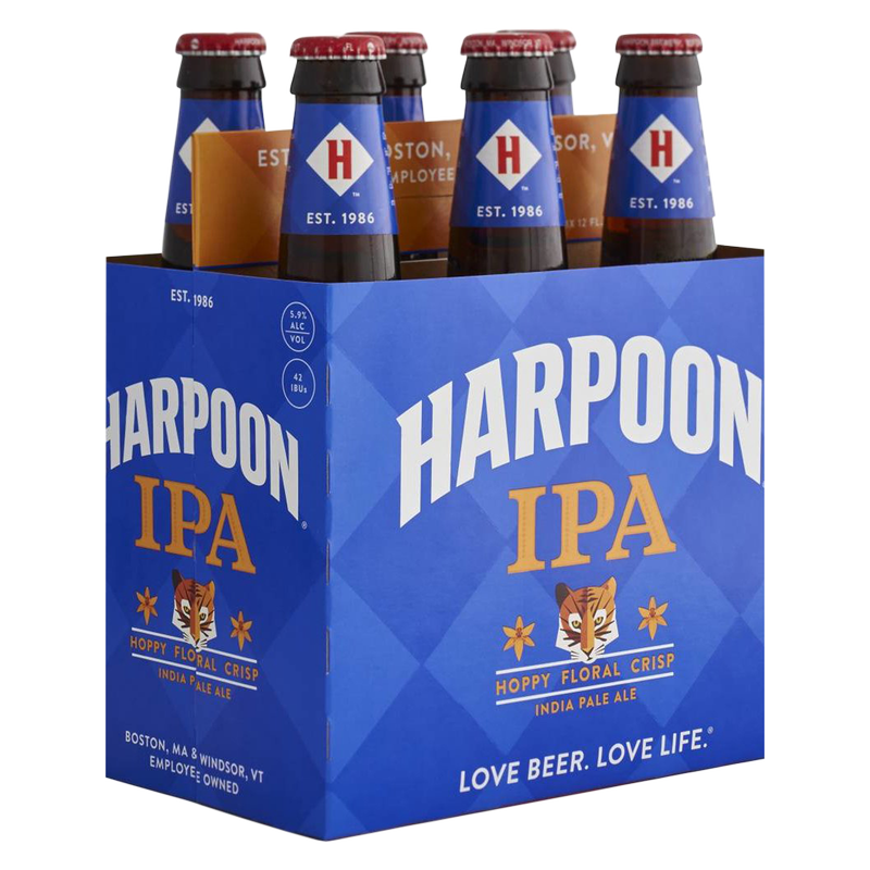 Harpoon IPA 6pk 12oz Btl 5.9% ABV
