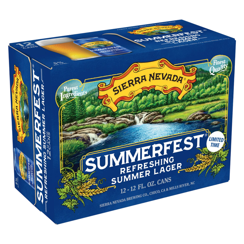 Sierra Nevada Summerfest 12pk 12oz Can 5% ABV