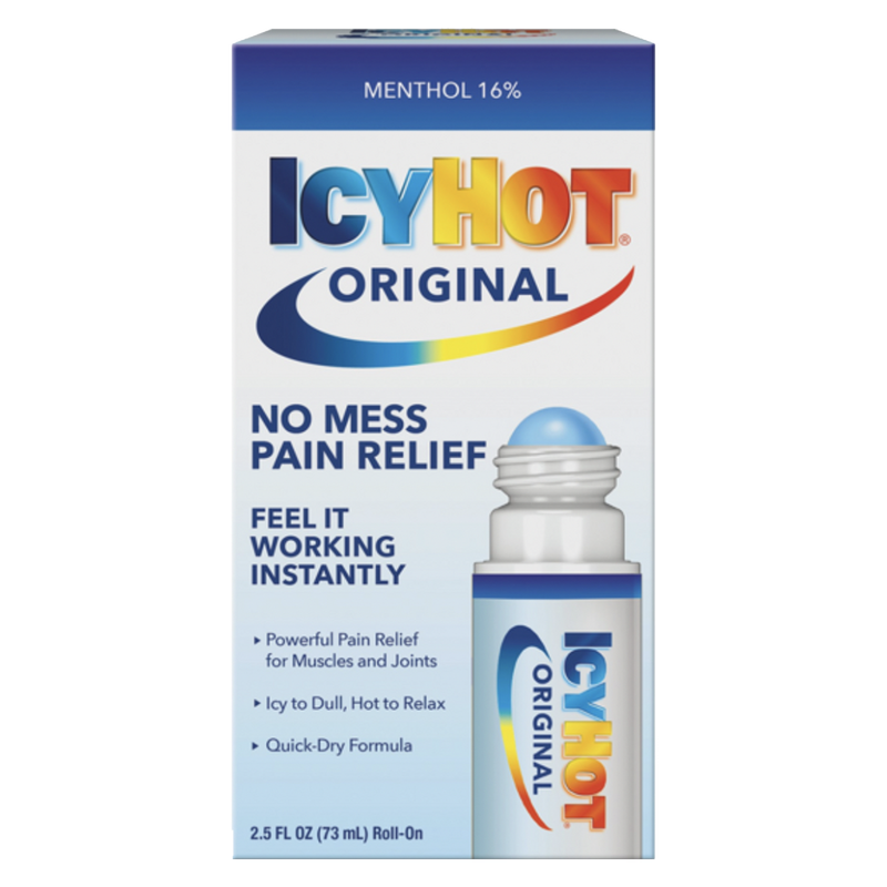 Icy Hot Original No Mess Roll On 2.5oz