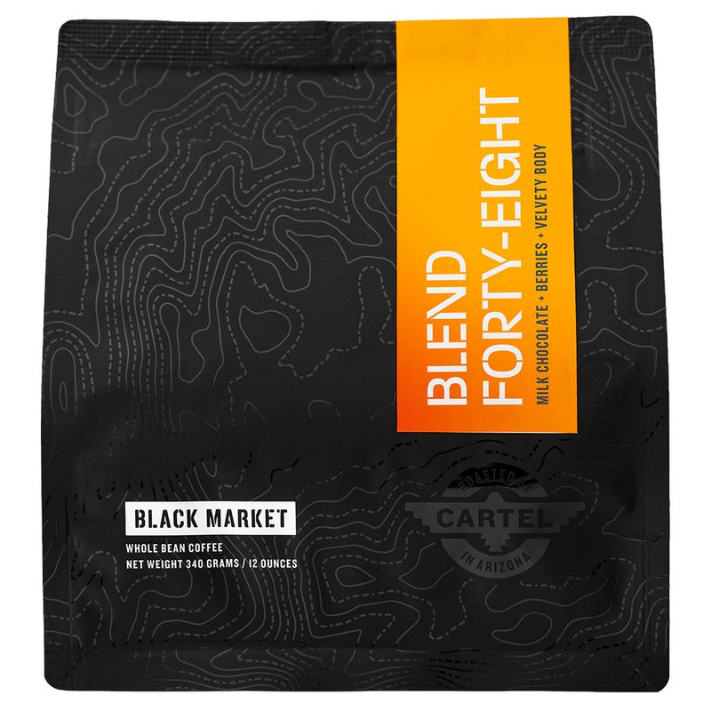 Cartel Coffee Black Market Blend 48 Ground Coffee 12oz