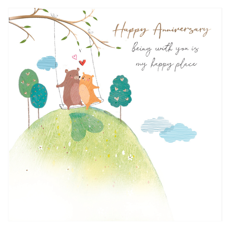 Ling Design Special Moments Anniversary Card, 1pcs