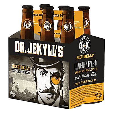 Dr. Jekyll's Beer Belly American Kolsch 6pk 12oz Btl