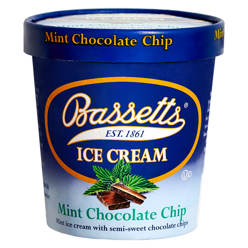 Bassetts Mint Chocolate Chip Ice Cream Pint