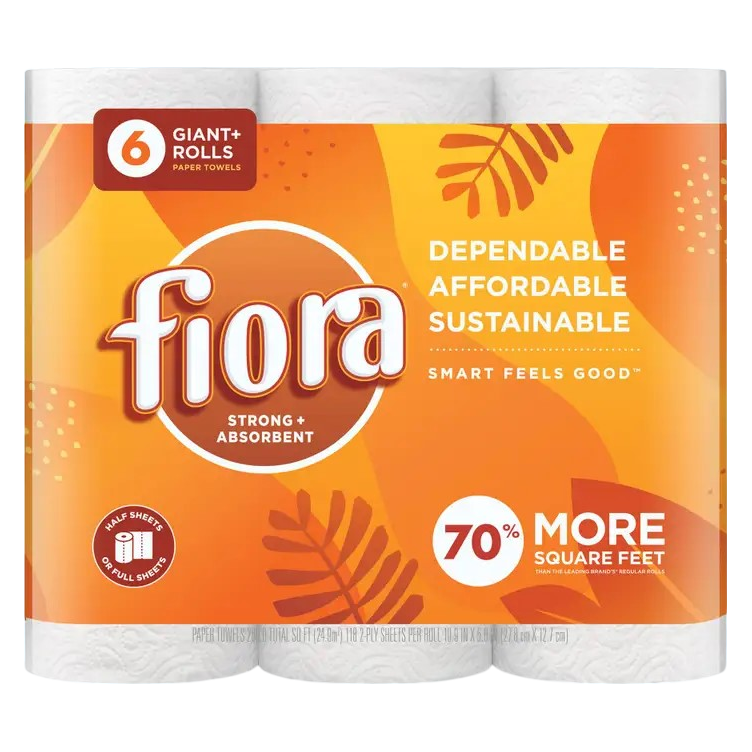 Fiora Paper Towel, 6ct
