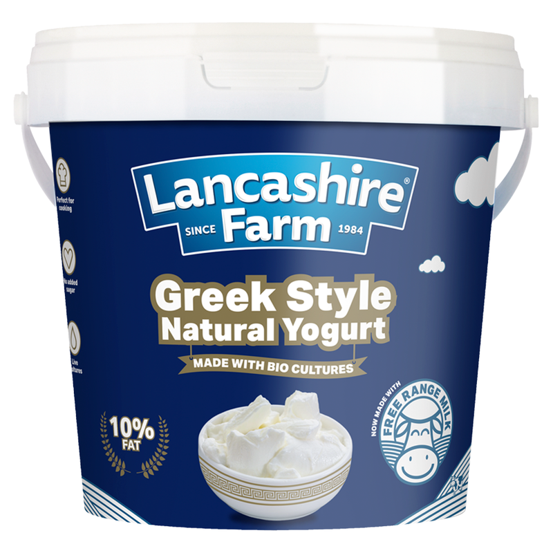 Lancashire Farm Greek Style Yogurt, 1kg